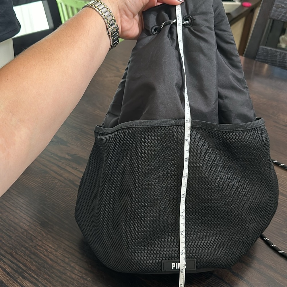 Pink Drawstring Backpack - image 8